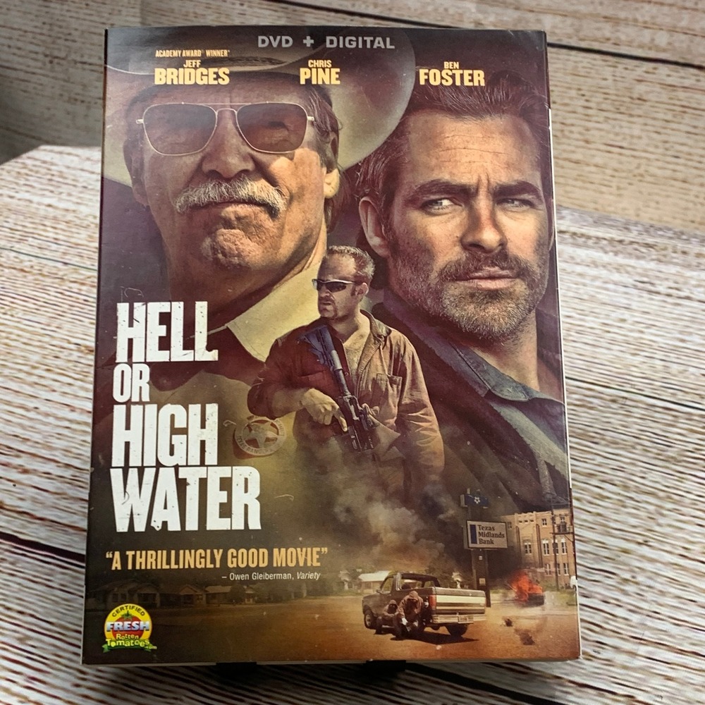 Hell or High Water [2016 DVD] Jeff Bridges‎ Chris Pine Ben Foster Action New